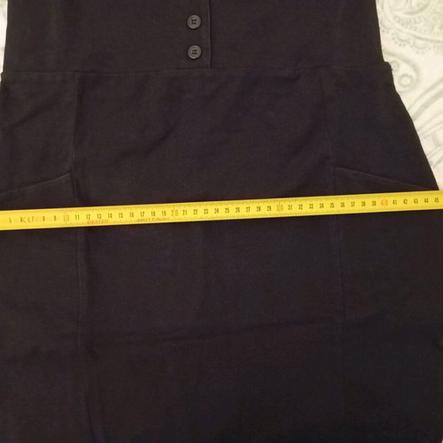 H&M short fitted dress two-tone grey/black like new