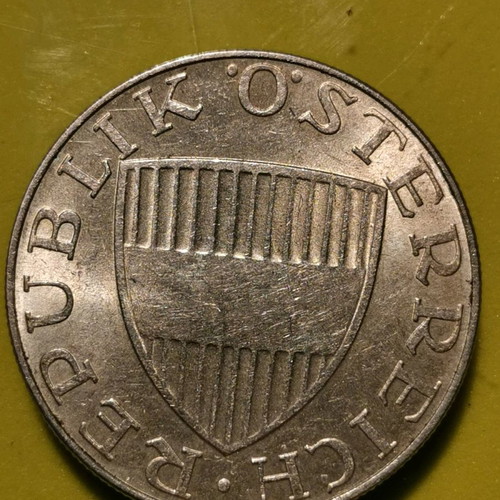 Coin Austria 10 Schilling 1973 used, silver