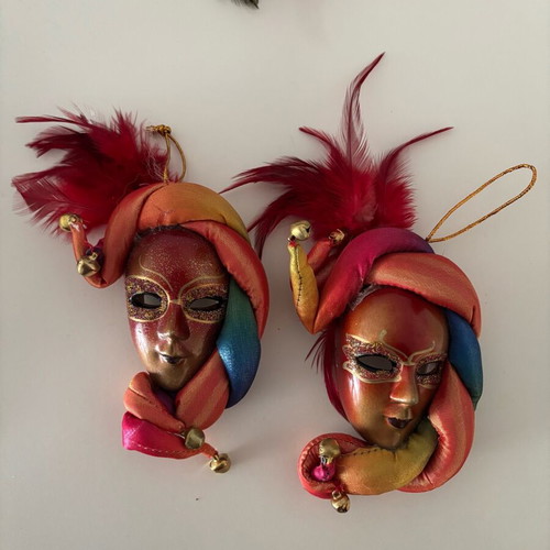 Decorative masks like new, set
