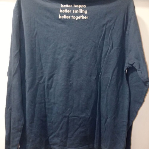 Makó long-sleeve shirt new, dark blue, size 13-14
