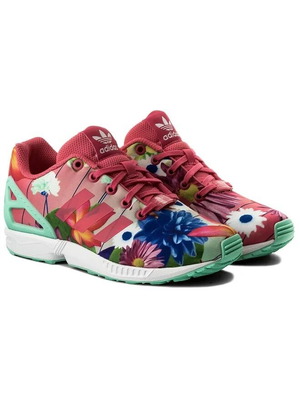 Adidas Originals ZX Flux J CM8135 αθλητικά παπούτσια σαν καινούργια, πολύχρωμα
