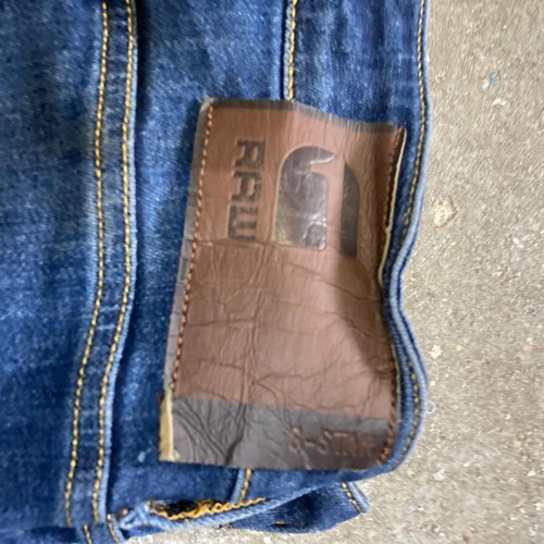 G-Star Raw Skinny Jeans W33 L34, blue denim