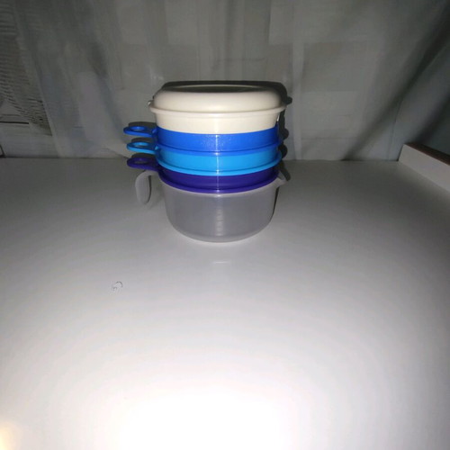 Tupperware kitchen kit blue, white new