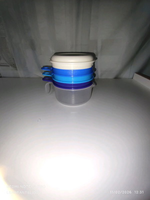 Tupperware kitchen kit blue, white new