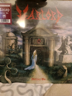 Warlord Deliver Us vinyl record new, purple clear vinyl