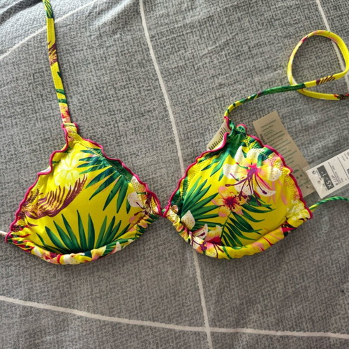 Benetton women's swimsuit set new, multicolor, size XS