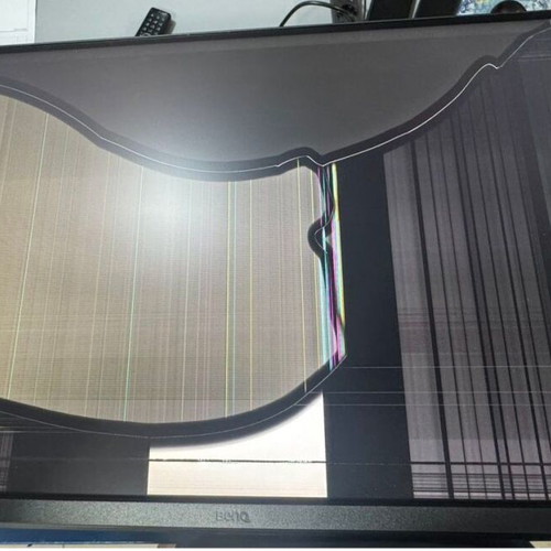 BenQ MA270U-B monitor used, internal panel issue, for repair or parts