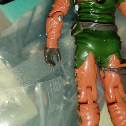G.I.JOE Altitude (v1) (Sky Patrol) figure used with equipment