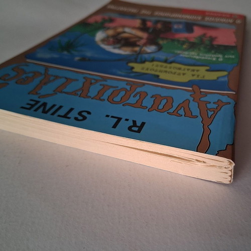 Goosebumps 38 The Scary Snowman of Pasadena used, Greek edition