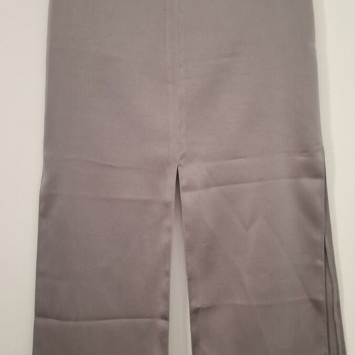 Midi skirt with slits like new, gray, size small