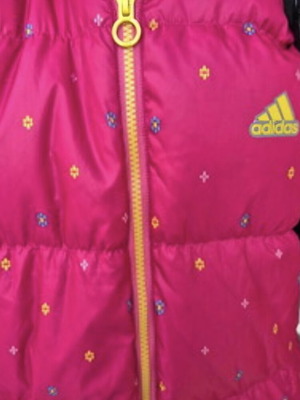 Adidas jacket for girls 9-13 years, pink, size 140 cm