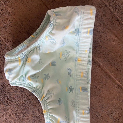 Boys' swim shorts Vilebrequin turquoise used with Sergent Major gift