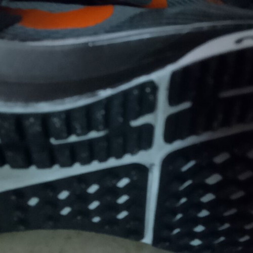 Nike Air Zoom sneakers size 41 used, black and grey