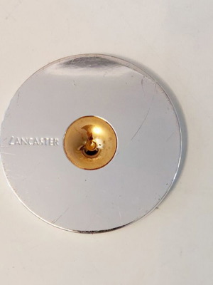 Vintage Lancaster Bag Mirror used, 8cm diameter