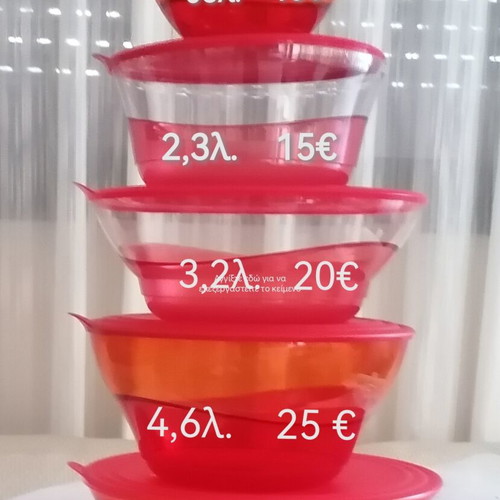 Elegant Tupperware containers new