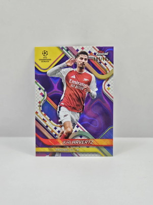 2024-25 Topps Chrome Finest Kai Havertz Purple Lava κάρτα καινούργια
