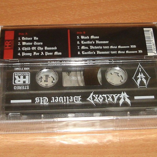 Warlord Deliver Us cassette tape new, metal