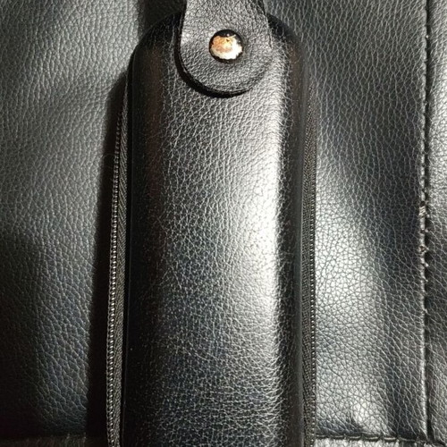 Police glasses case black like new