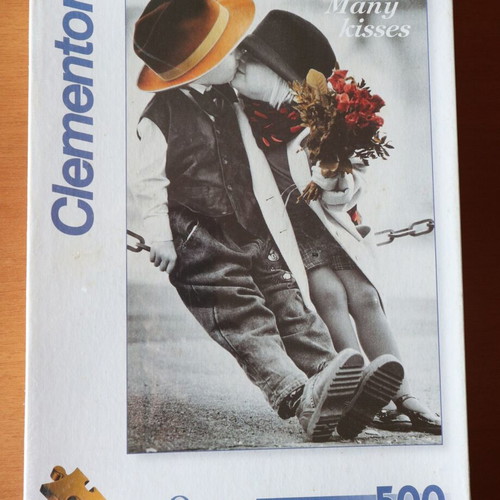 Puzzle frame 500 pieces new HighQuality Clementoni