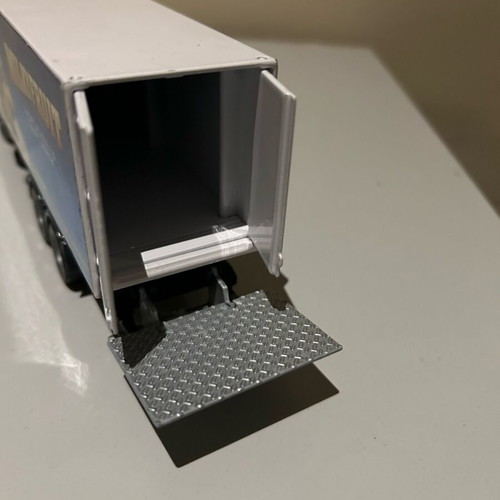 Joal metal refrigerator toy car used with ramp