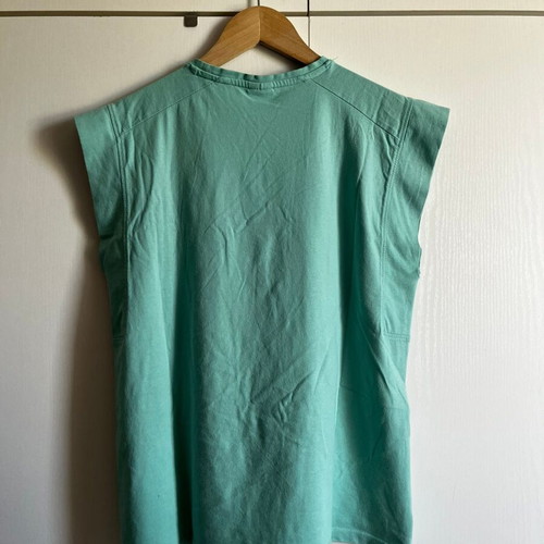 Zara sleeveless summer top turquoise, like new, sizes 13-14 or XS/S