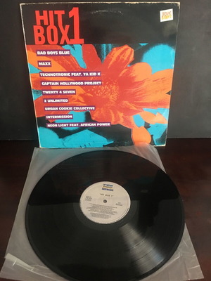 Hit Box 1 βινύλιο μεταχειρισμένο, ηλεκτρονική μουσική