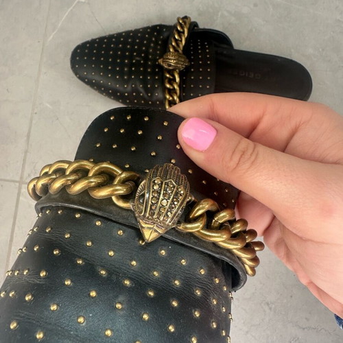 Kurt Geiger mules black used, size 38