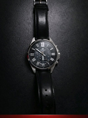 Edifice Casio watch like new, black