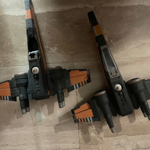 X Wing fighter Hasbro used, pack of two, Star Wars 2015