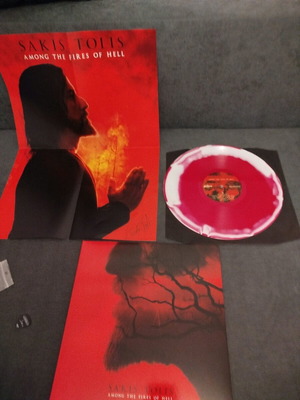 Sakis Tolis Among the Fires of Hell LP new, metal