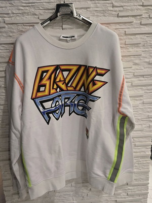 Mens sweatshirt size L like new, white