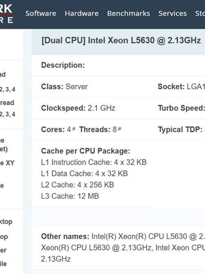 Intel Xeon L5630 Cpu server processor new