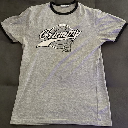 Disneyland Resort Paris Grumpy T-Shirt size M like new, grey