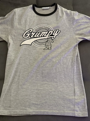 Disneyland Resort Paris Grumpy T-Shirt size M like new, grey