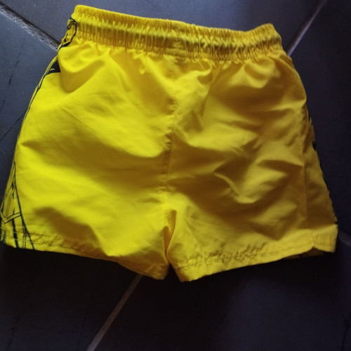 Boys' swimsuit 4 years like new, Black Panther design, yellow