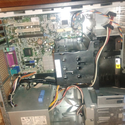 Intel PC used without RAM and storage