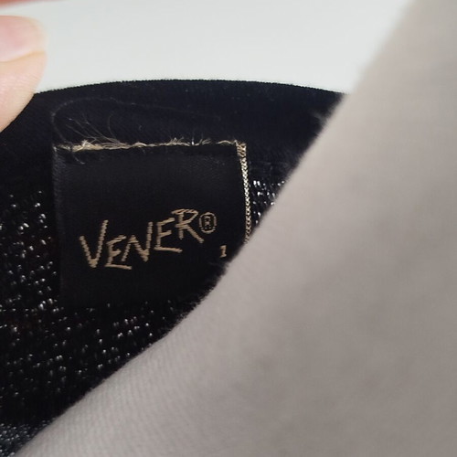 Venero μεταλλικό αμάνικο τοπ Small, σαν καινούργιο, μαύρο και ασημί