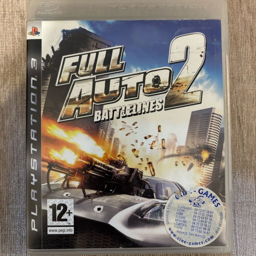 Full Auto 2 Battle Lines PlayStation 3 used