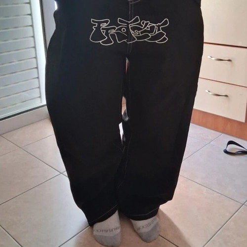 Protective Baggy Jeans new, black, size M 38cm waist