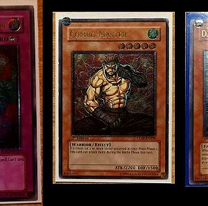 Ultimate rare, 1st edition mini bundle: 3 Yu-Gi-Oh! cards