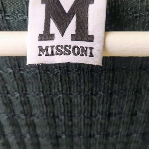 Missoni dress medium/large like new, dark green