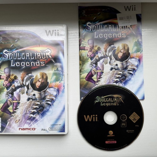 Soulcalibur Legends Wii game used, Nintendo console
