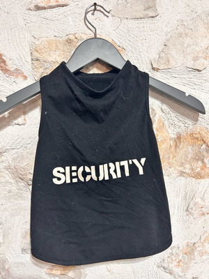 Security Dog Coat used, size S