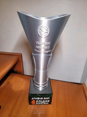 Κύπελλο Παναθηναϊκός Ευρωλίγκα 2007 συλλεκτικό καινούργιο ρέπλικα