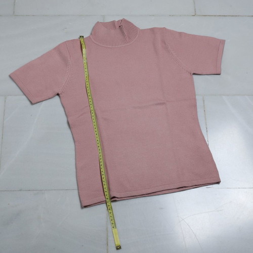 Women’s knitted set cardigan and blouse pink like new