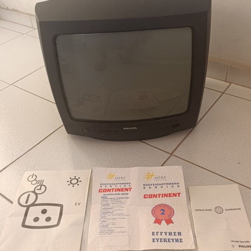 Philips 14" CRT TV 14PT1563/15 used, vintage 1999 model