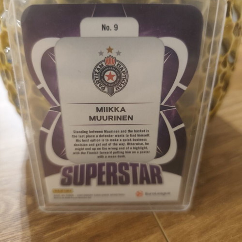 Panini Euroleague Contenders Mikka Muurinen Superstar Card new