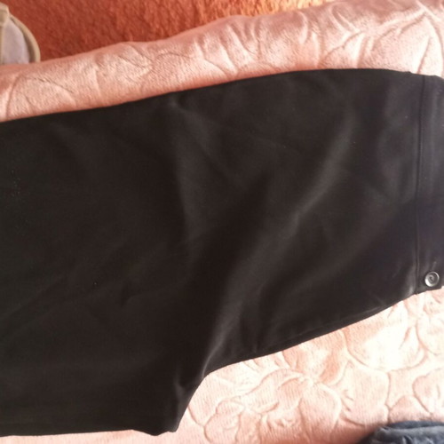 Women's pants used, 2 pieces, black, size 4XL