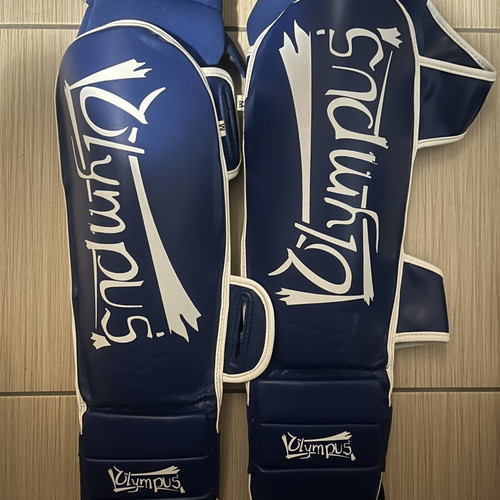 Olympus shin guards for martial arts like new, medium size