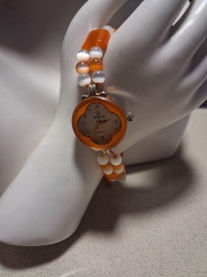 Senlon Vintage Quartz Watch Bracelet like new, boho style